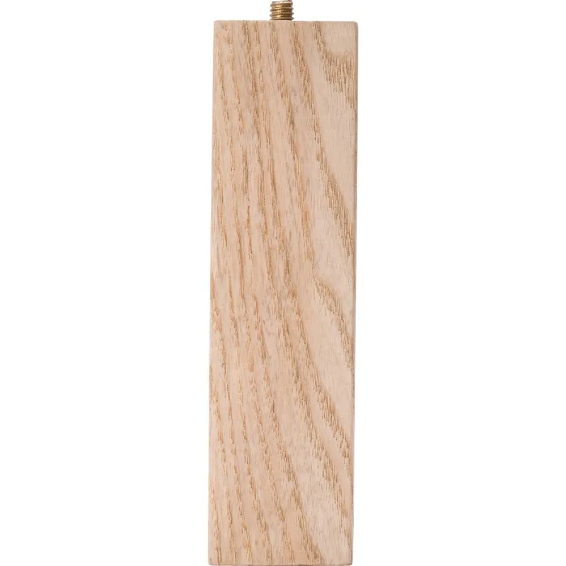 Waddell 2656 6 In. 1-5/8 In. Ash Parson Table Leg