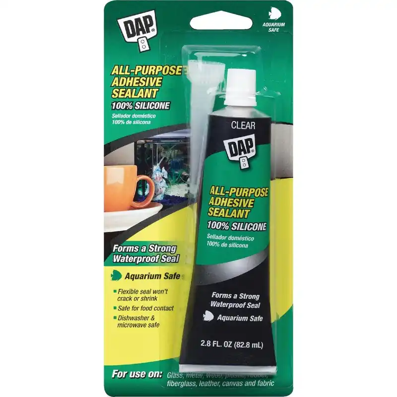 DAP 00755 All-Purpose 100% Silicone Adhesive Sealant