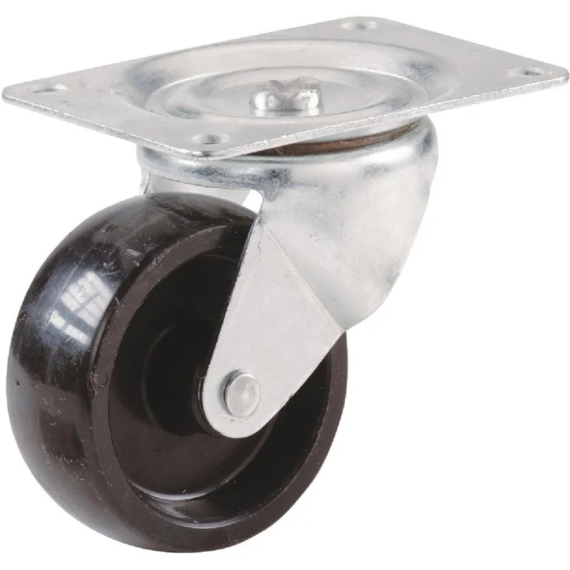 Shepherd Hardware 9394 3 In. General-Duty Polypropylene Swivel Plate Caster