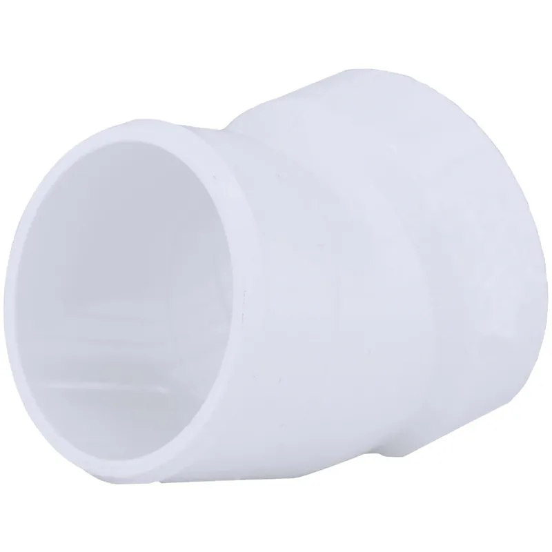 Charlotte Pipe PVC003260800HA 2 In. Schedule 40 22-1/2 Deg. DWV PVC Street Elbow (1/16 Bend)