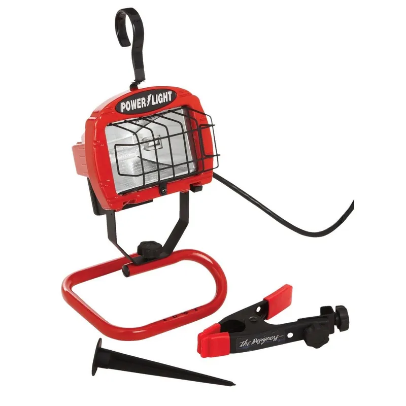 Designers Edge L-878-4N1 Halogen S-Tube Portable Work Light