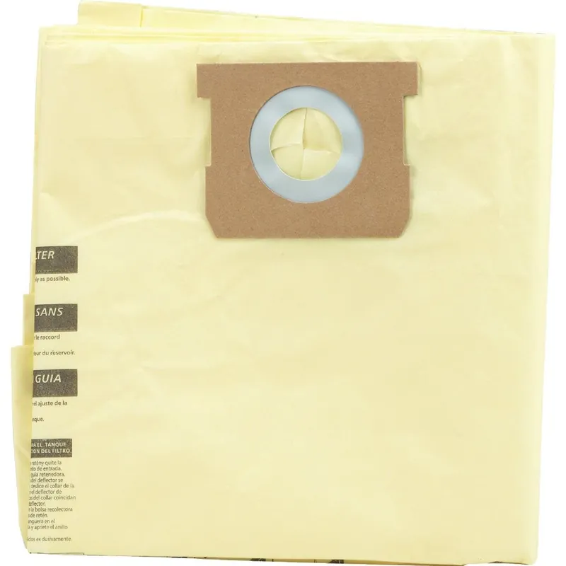Channellock VHBM.CL Paper High Efficiency 8 to 10 Gal. Filter Vacuum Bag (3-Pack)