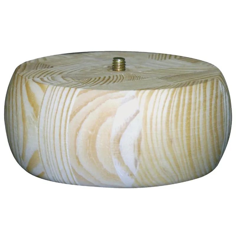 Waddell 2731 Plain Pine Bun Foot