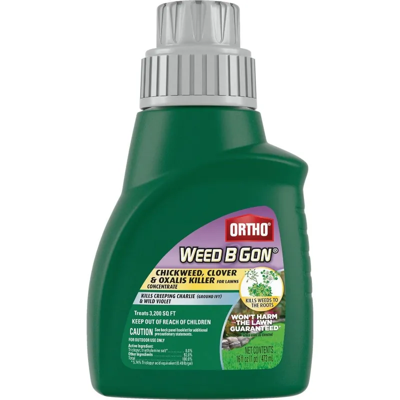 Ortho 0396415 Weed-B-Gon 16 Oz. Concentrate Chickweed, Clover, & Oxalis Weed Killer