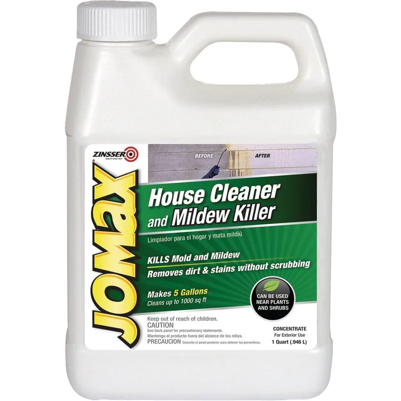 Zinsser 60104 Jomax House Cleaner and Mildew Killer 1 Qt.
