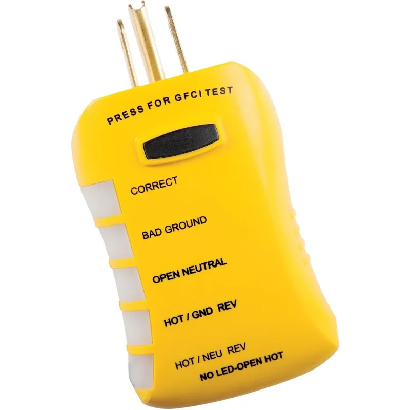 Gardner Bender HGT6520 Sperry Stop Shock 2 GFCI Circuit Tester