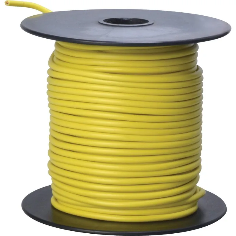 Road Power 55668323 100 Ft. 16 Ga. PVC-Coated Primary Wire Yellow