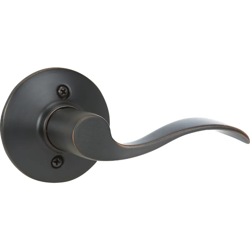 Schlage F170VACC716RH Aged Bronze Right-Hand Accent Dummy Door Lever
