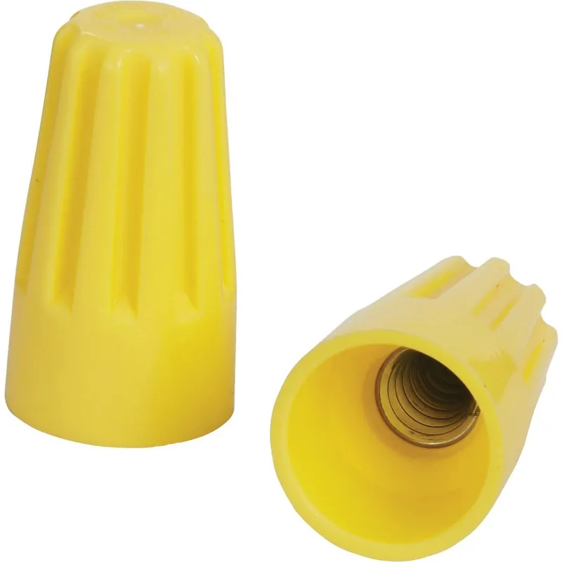 Gardner Bender 16-004 WingGard Medium Yellow 18 AWG to 10 AWG Wire Connector (200-Pack)
