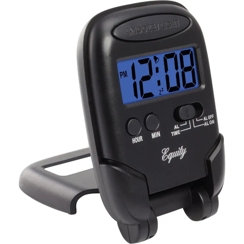 La Crosse Technology 31302 Equity LCD Travel Alarm Clock