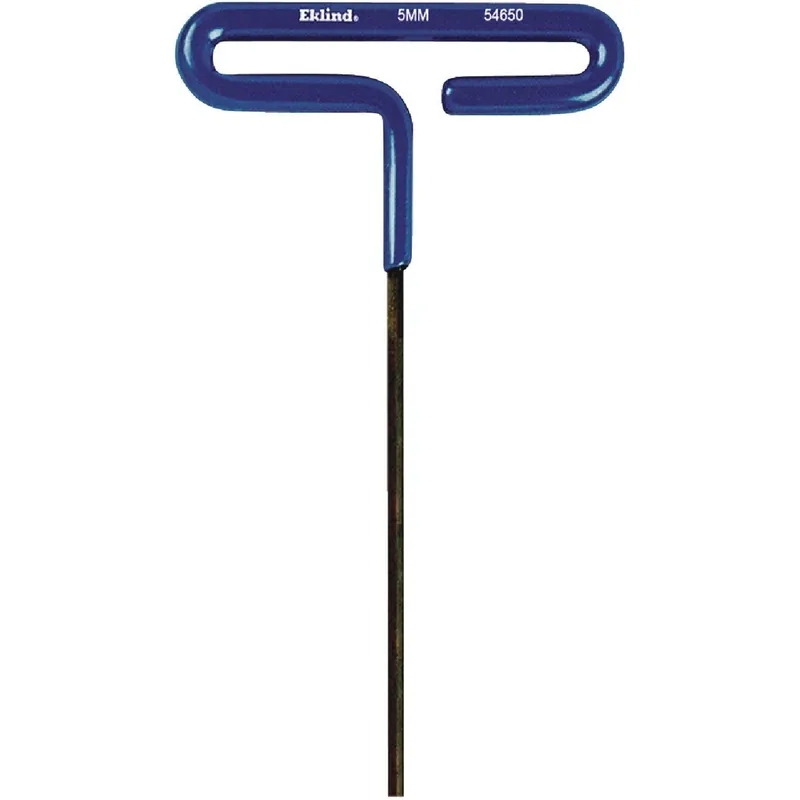Eklind 54650 T Shaped Hex Key Cush Grip 5MM 6 Arm