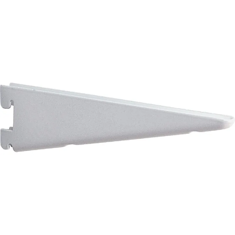 Knape & Vogt 182 WH 7 Heavy-Duty Double-Slot Shelf Bracket