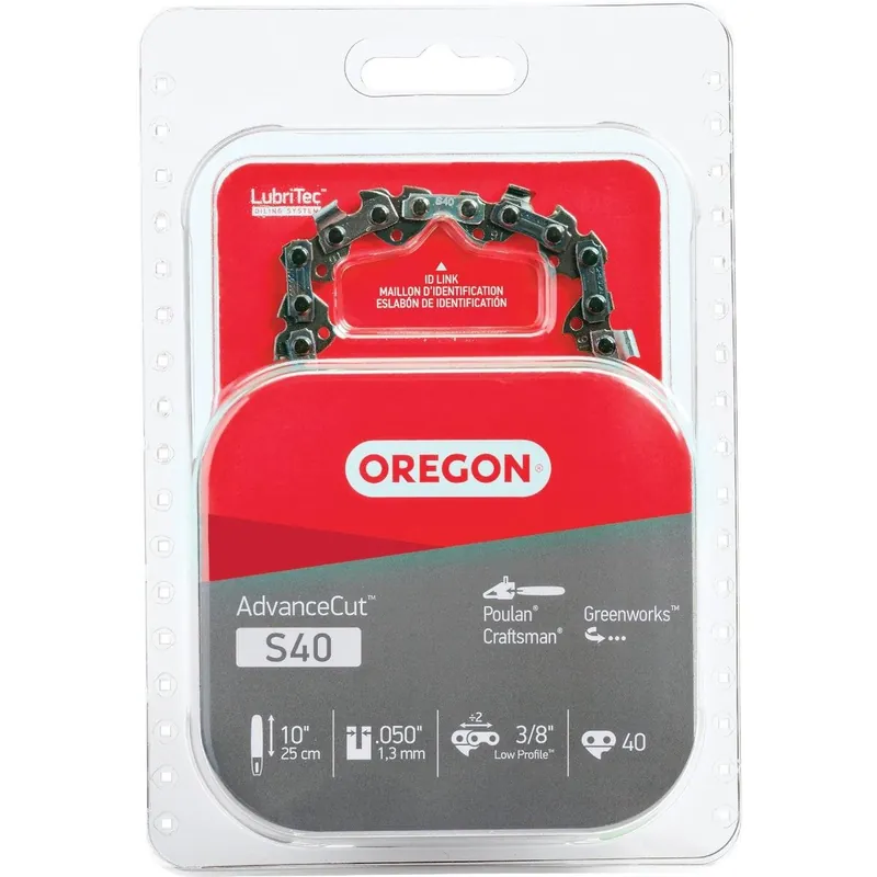 Oregon Cutting S40 Chainsaw Chain 10 In.