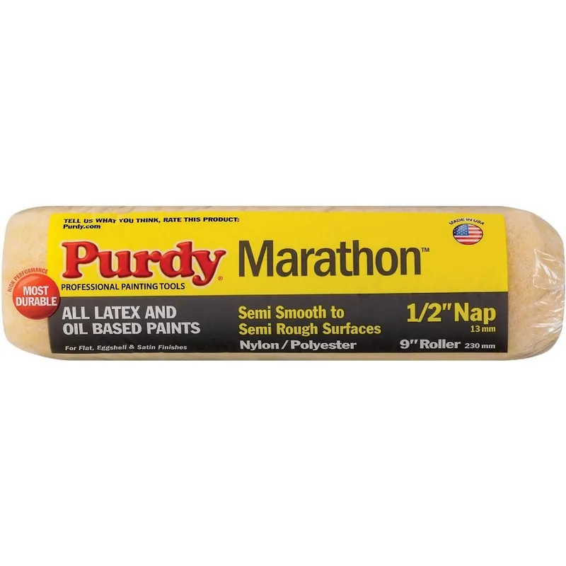 Purdy 144602093 Marathon 9 In. x 1/2 In. Knit Fabric Roller Cover