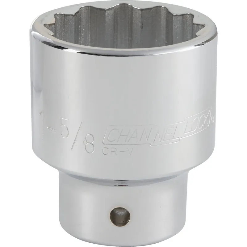 Channellock 309060 3/4 In. Drive 1-5/8 In. 12-Point Shallow Standard Socket