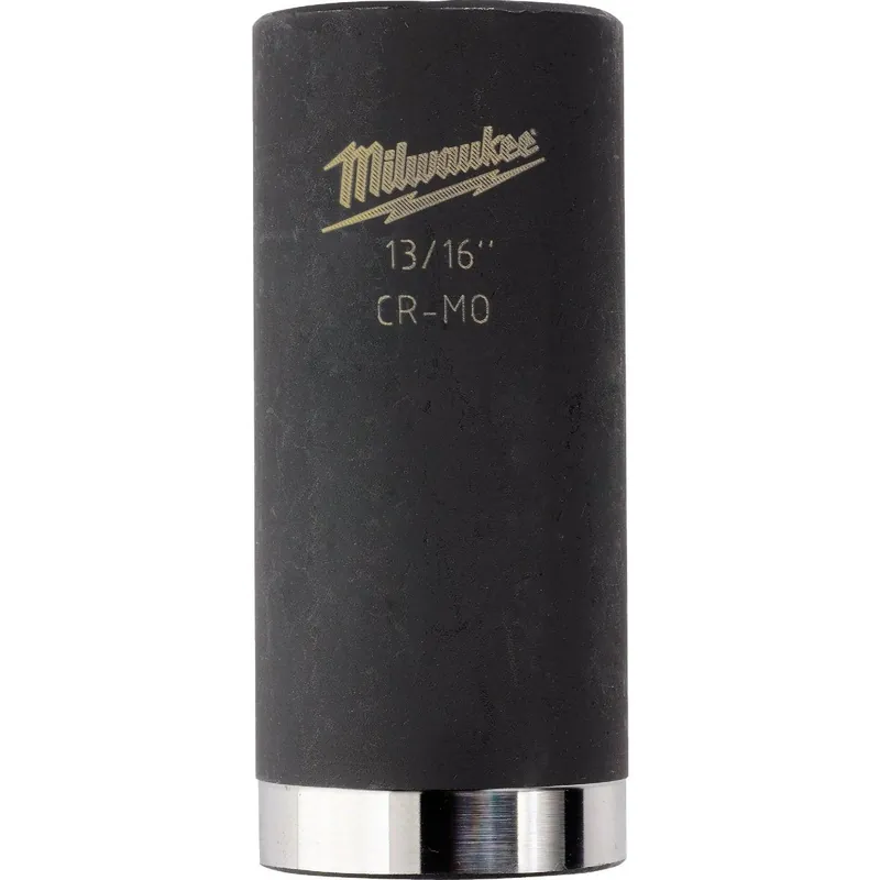 Milwaukee 49-66-6126 SHOCKWAVE 3/8 In. Drive 13/16 In. 6-Point Deep Standard Impact Socket