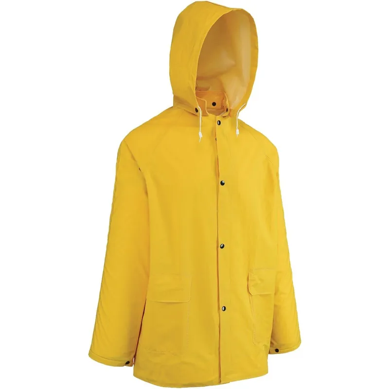West Chester 44036/2XL Yellow PVC Rain Coat