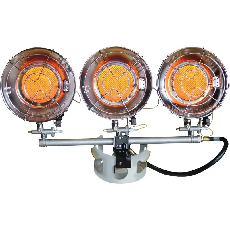 Mr Heater F242915 45,000 BTU Radiant Triple Tank Top Propane Heater