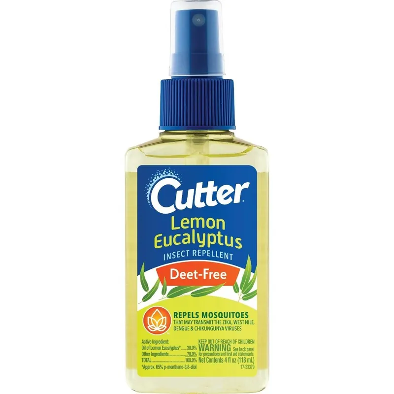 Cutter HG-96014 Lemon Eucalyptus Insect Repellent Pump Spray 4 Oz