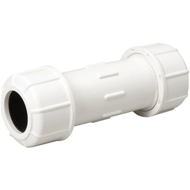 B&K 160-107 B & K 1-1/2 In. x 7 In. Compression PVC Coupling