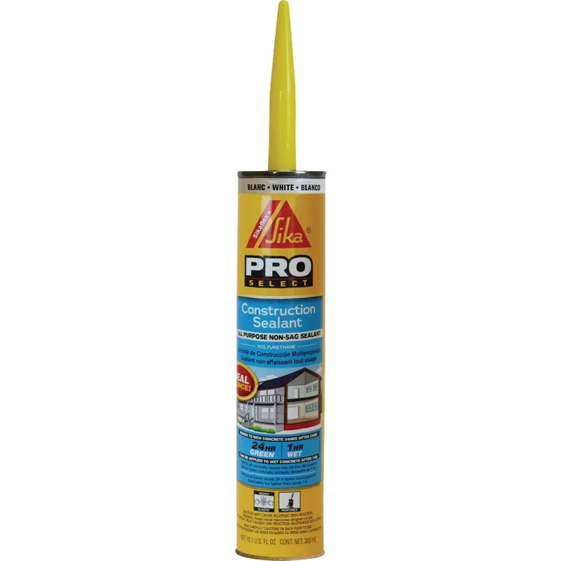 Sika 515309 Sikaflex Sika 10.1 Oz. Pro Select Construction Polyurethane Sealant White