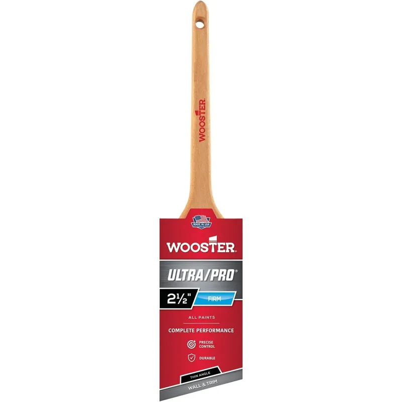 Wooster Brush 4181-21/2 Wooster Ultra/Pro Firm 2-1/2 In. Willow Thin Angle Sash Paint Brush