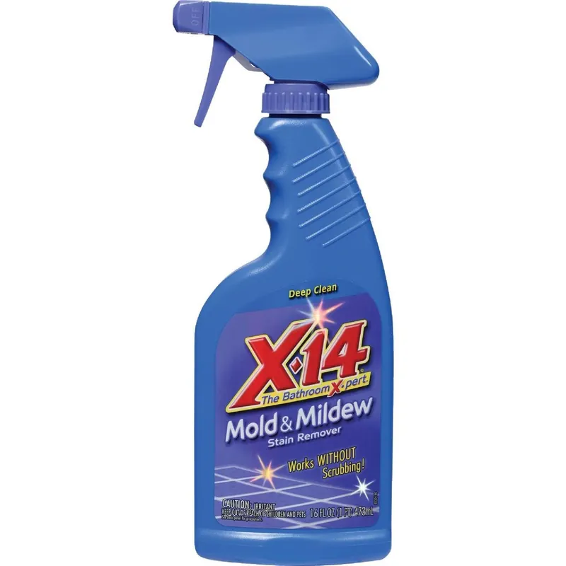X-14 260749 Instant Mildew Stain Remover with Bleach 16 Oz.