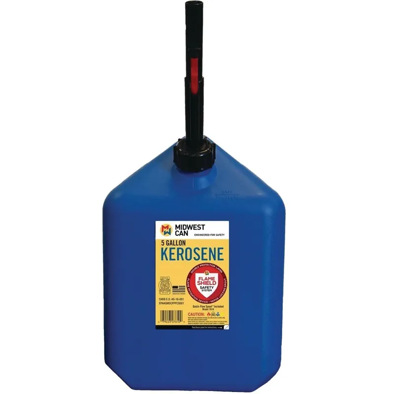 Midwest Can 7610 Auto Shut Off Kerosene Fuel Can 5 Gallon Replacement MPN