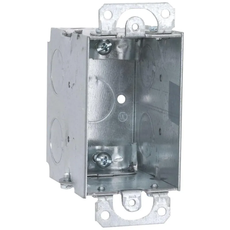 Southwire G602-R-UPC 1-Gang Steel Welded Wall Box
