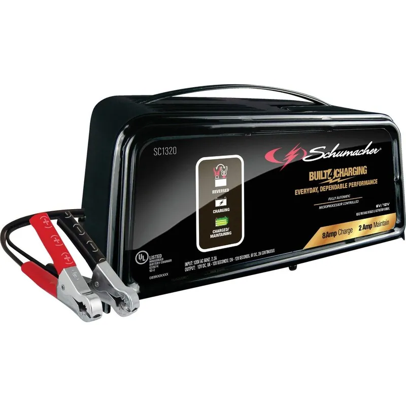 Schumacher SC1320 Manual 12V 6A Auto Battery Charger