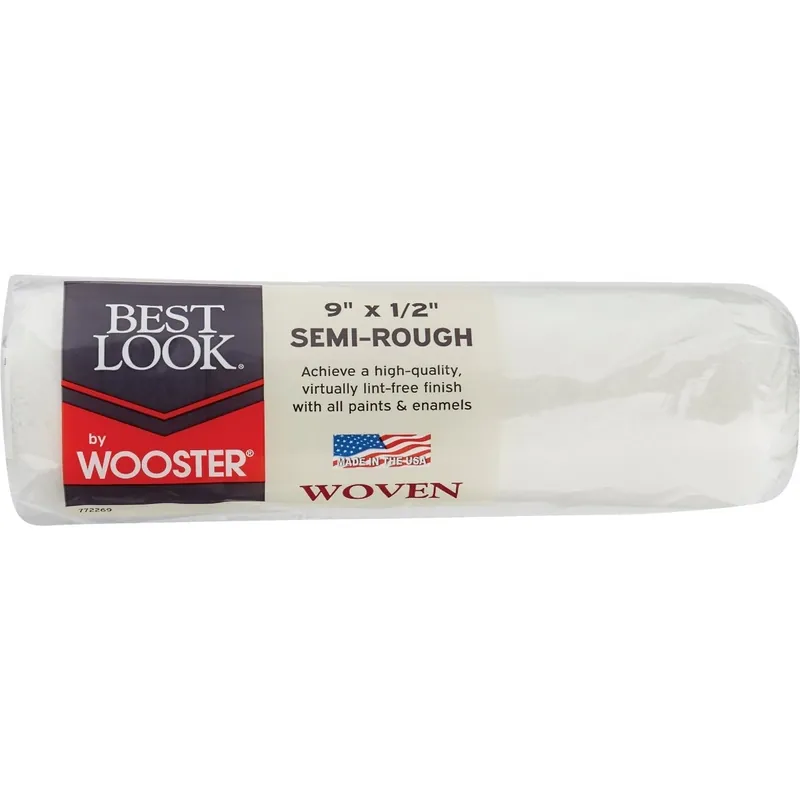 Best Look DR463-9 Best Look By Wooster 9 In. x 1/2 In. Woven Fabric Roller Cover
