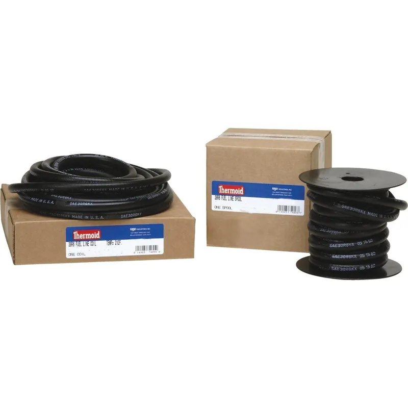 Thermoid HOSE025078 Bulk Fuel Line Hose 5/16 In. ID x 25 Ft.