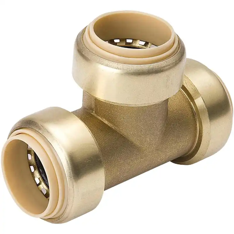 ProLine 6632-004 Push Fit Brass Tee