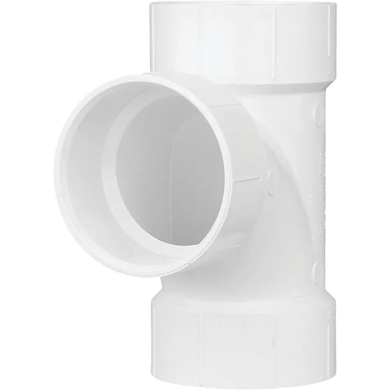 Charlotte Pipe PVC004001200HA 3 In. Schedule 40 Sanitary PVC Tee
