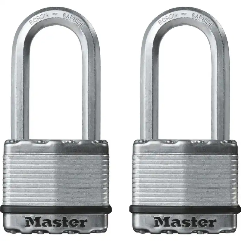 Master Lock M5XTLFCCSEN Magnum 2 In. Keyed Alike Padlock (2-Pack)