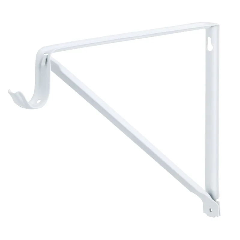 Knape & Vogt RP-0044-BWT John Sterling Closet-Pro Shelf & Rod Bracket
