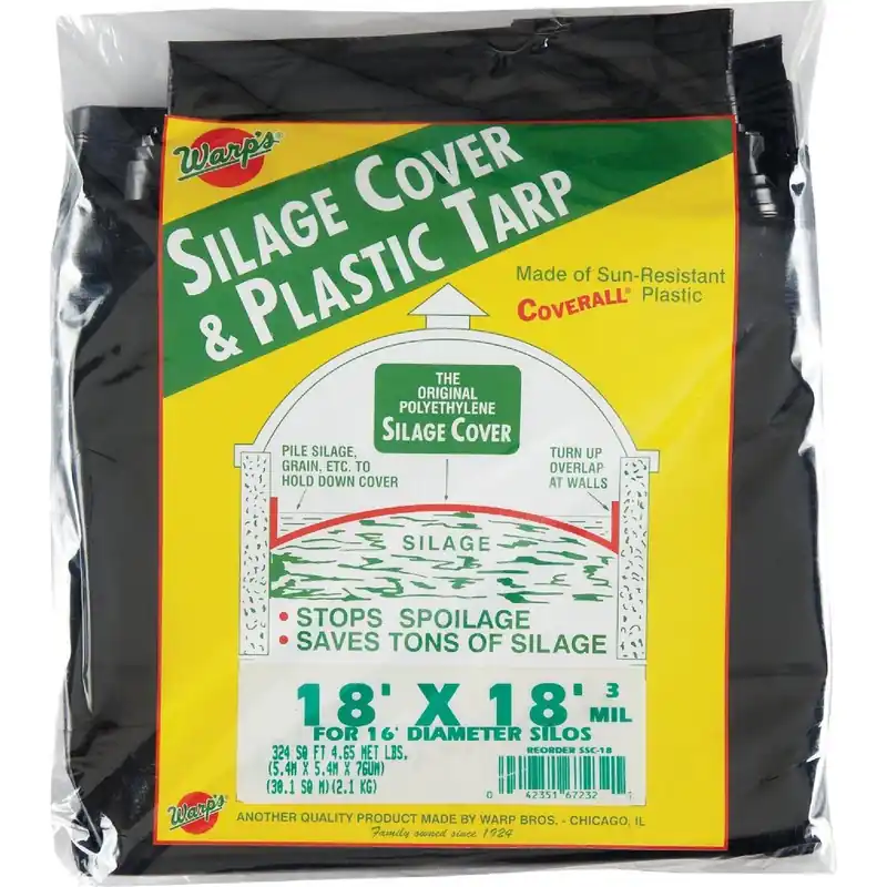 Warp's SSC-18 Coverall Polyethylene 3 Mil Silage Cover