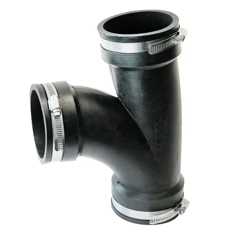 Fernco PQT-300 Flexible Repair PVC Tee