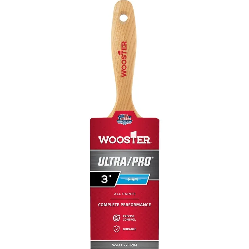 Wooster Brush 4176-3 Wooster Ultra/Pro Firm 3 In. Flat Paint Brush