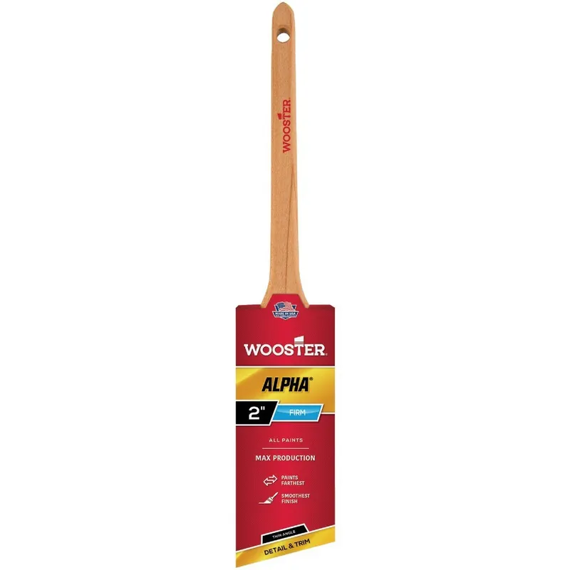 Wooster Brush 4230-2 Wooster Alpha 2 In. Thin Angle Sash Paint Brush
