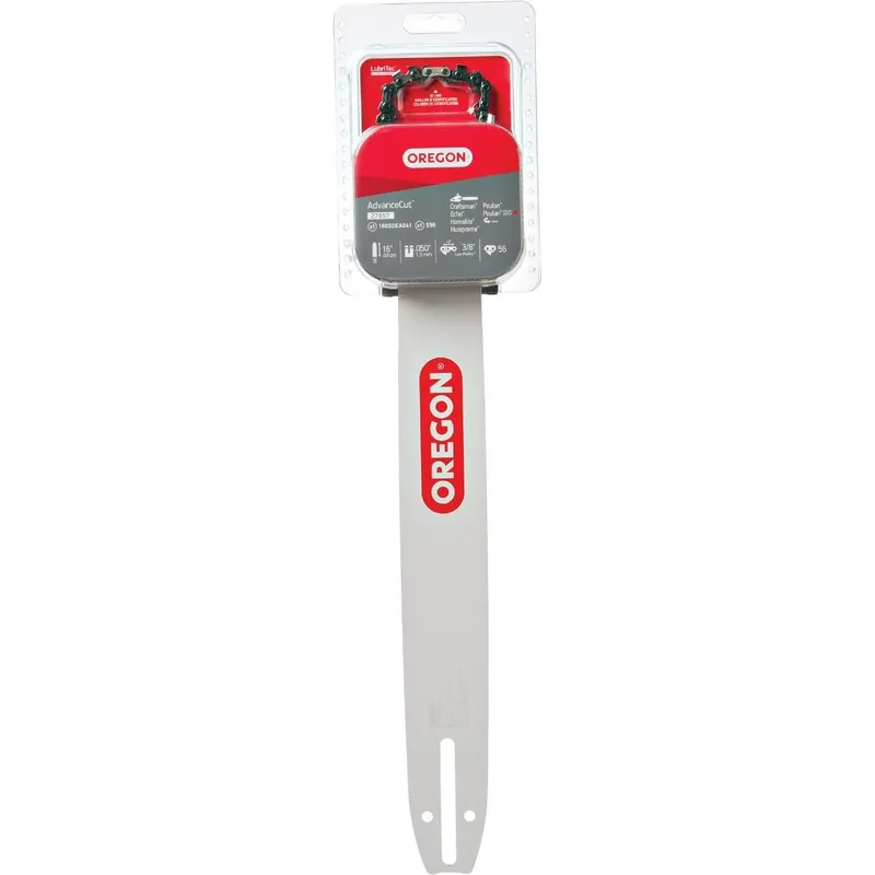 Oregon Cutting 27857 Oregon AdvanceCut 16 In. 56 Drive Links Reversible Bar & Chain Replacement Combo