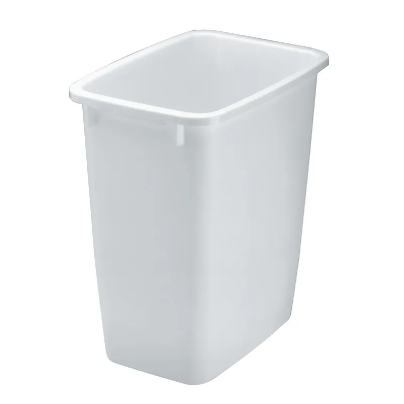 Rubbermaid FG280500WHT 21 Qt White Wastebasket