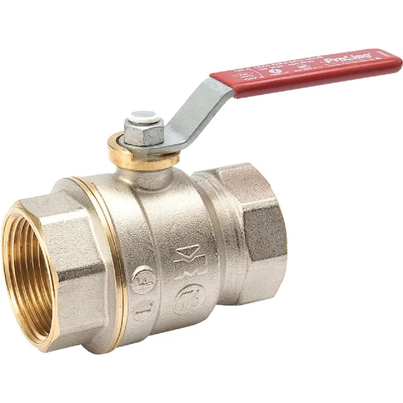 ProLine 107-006NL MUE107-006NL 1-1/4 In. FIP Forged Brass Full Port Ball Valve