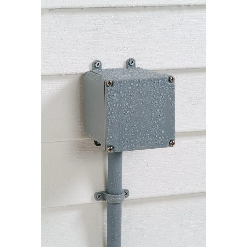 ABB E987NR Steel City 4 x 4 In. Junction Box