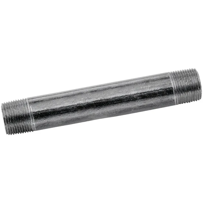 Anvil 8700137907 3/8 In. x 5 In. Schedule 40 Steel Black Iron Nipple