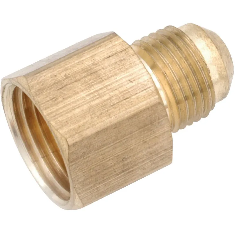 Anderson Metals 754046-0812 1/2 In. x 3/4 In. Brass Low Lead Female Flare Connector