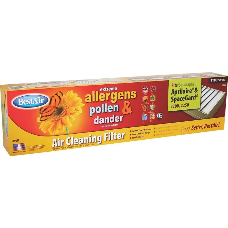 BestAir A201-SGM-11R Aprilaire & Space-Gard MERV 11 Furnace Filter