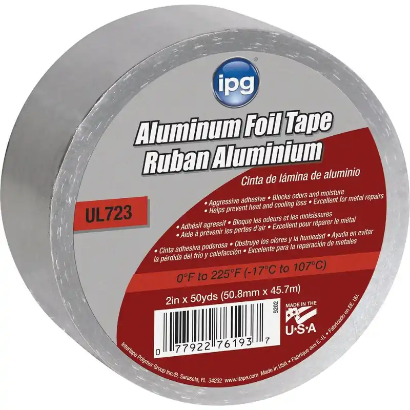 Intertape 9202-B UL723 Aluminum Foil Tape 2 In. x 50 Yd