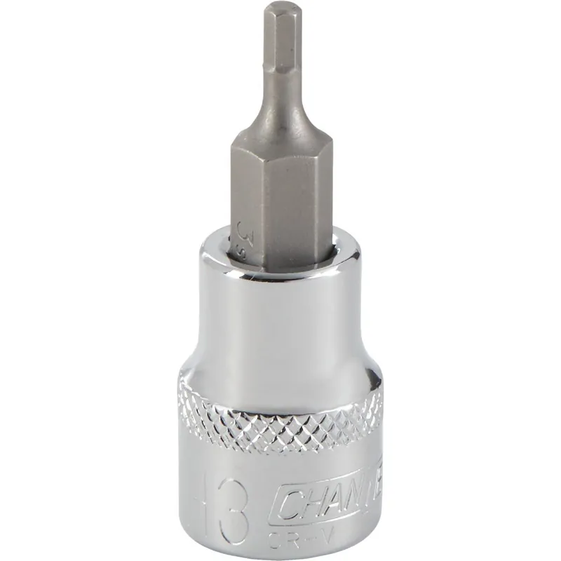 Channellock 372242 3/8 In. Drive 3 mm 6-Point Metric Hex Bit Socket