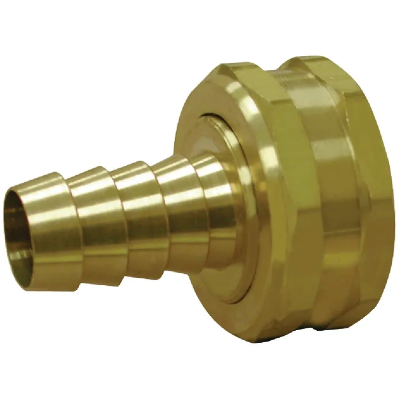 Anderson Metals 737046-1012 Hose Swivel 5/8 In. Barb x 3/4 In. FHT